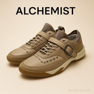 Alchemist Rango 1 Sneakers Men’s 10 / EU 43 – Beige Multi-Texture Leather & Sued